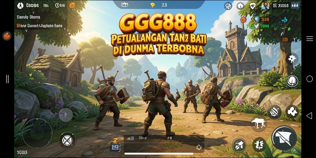 Gameplay GGG888 menampilkan petualangan eksplorasi yang mendalam dan menakjubkan.