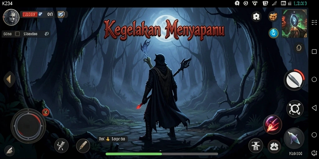 Tangkapan layar menampilkan suasana mencekam dalam K234.