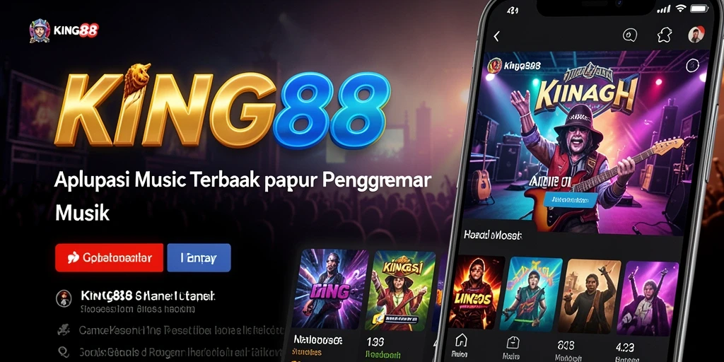 Gameplay menarik KING88 dengan fitur interaktif musik.