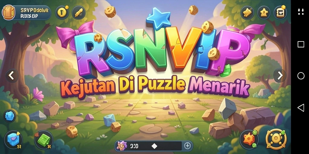 Tampilan gameplay RSNVIP yang seru dan penuh warna.