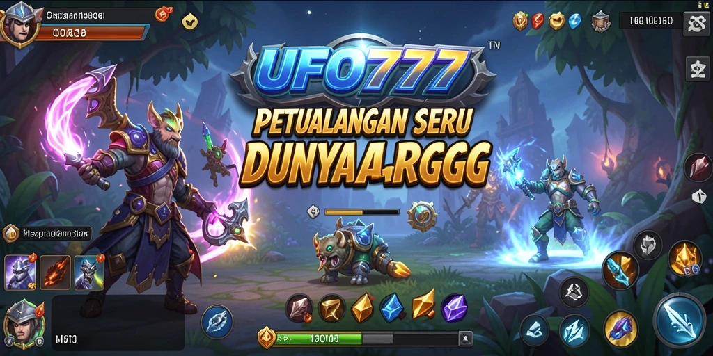 Tangkapan layar dari gameplay seru di UFO777 dengan pertarungan epik.